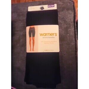 Warners Blissful Benefits Seamless Shortie Shapewear 360° Smoothing Size 2X/3X
